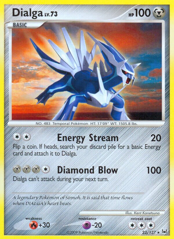 Dialga 023/133 — Platinum (English Pokémon TCG card)