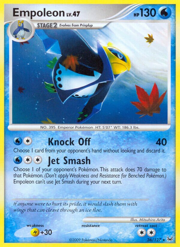 Empoleon 026/133 — Platinum (English Pokémon TCG card)