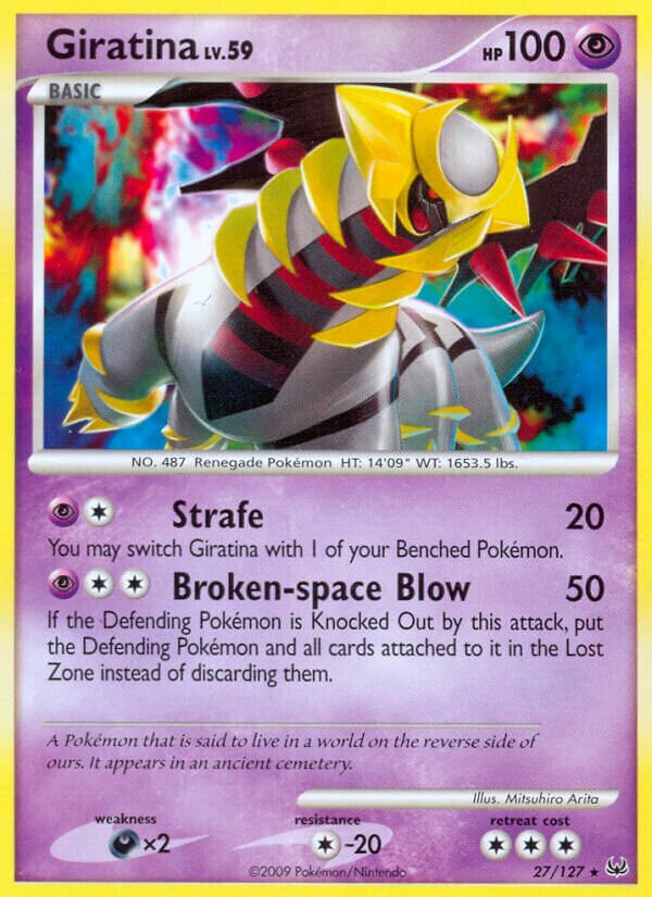 Giratina 027/133 — Platinum (English Pokémon TCG card)