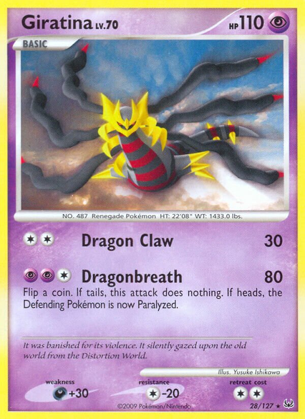 Giratina 028/133 — Platinum (English Pokémon TCG card)