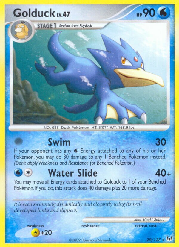 Golduck 029/133 — Platinum (English Pokémon TCG card)
