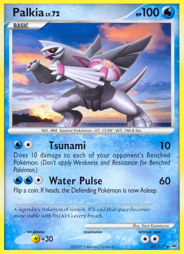 Palkia 037/133 — Platinum (English Pokémon TCG card)