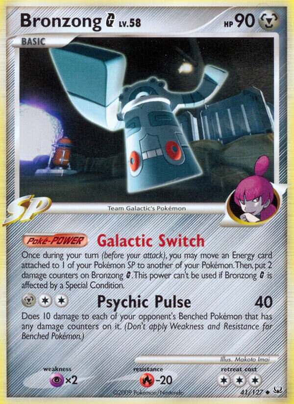 Bronzong G 041/133 — Platinum (English Pokémon TCG card)