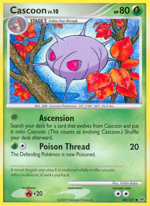Cascoon 044/133 — Platinum (English Pokémon TCG card)