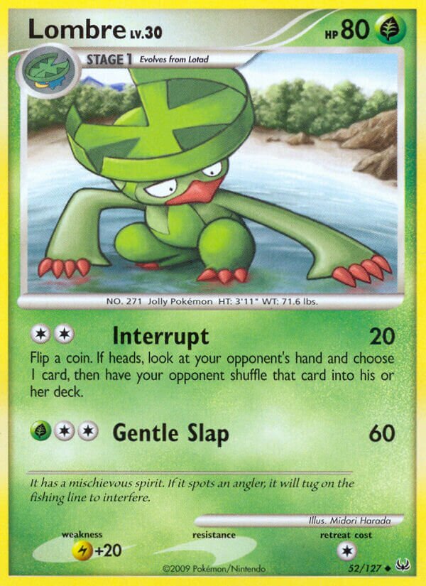 Lombre 052/133 — Platinum (English Pokémon TCG card)