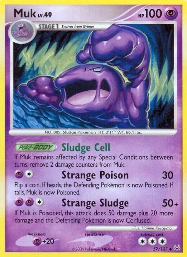 Muk 057/133 — Platinum (English Pokémon TCG card)