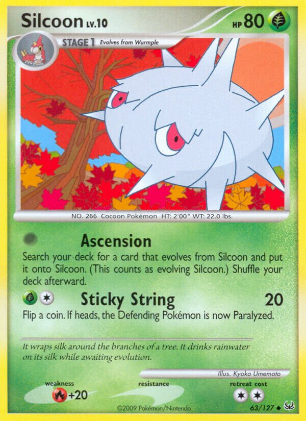 Silcoon 063/133 — Platinum (English Pokémon TCG card)