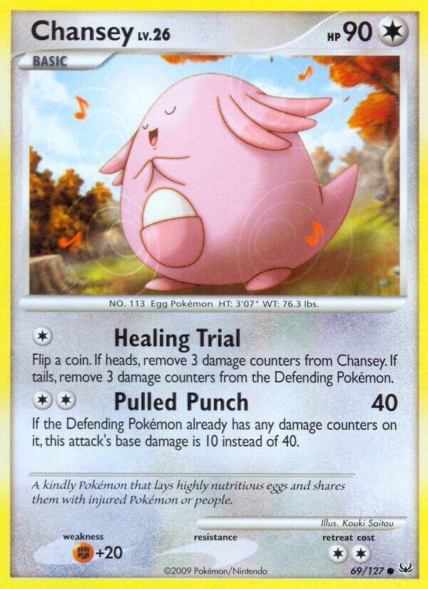 Chansey 069/133 — Platinum (English Pokémon TCG card)