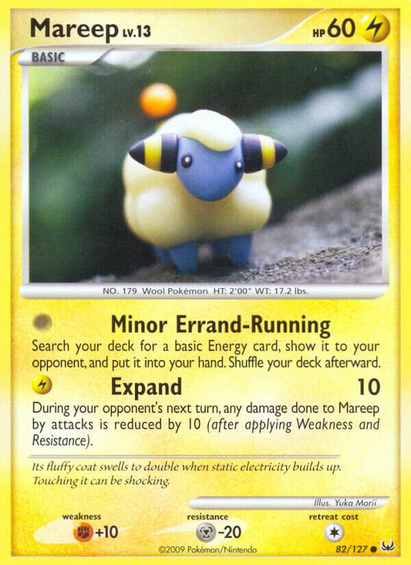 Mareep 082/133 — Platinum (English Pokémon TCG card)