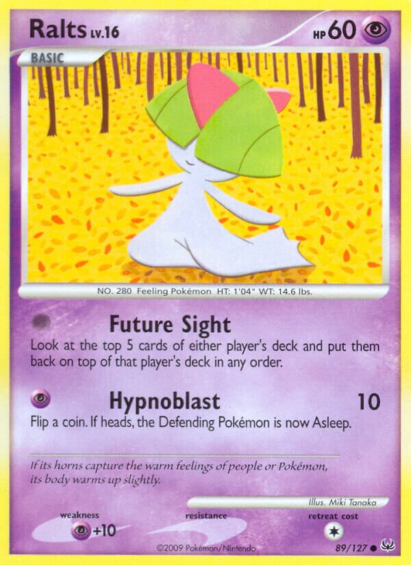 Ralts 089/133 — Platinum (English Pokémon TCG card)