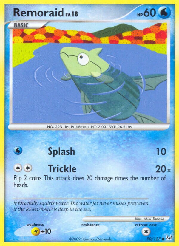 Remoraid 090/133 — Platinum (English Pokémon TCG card)