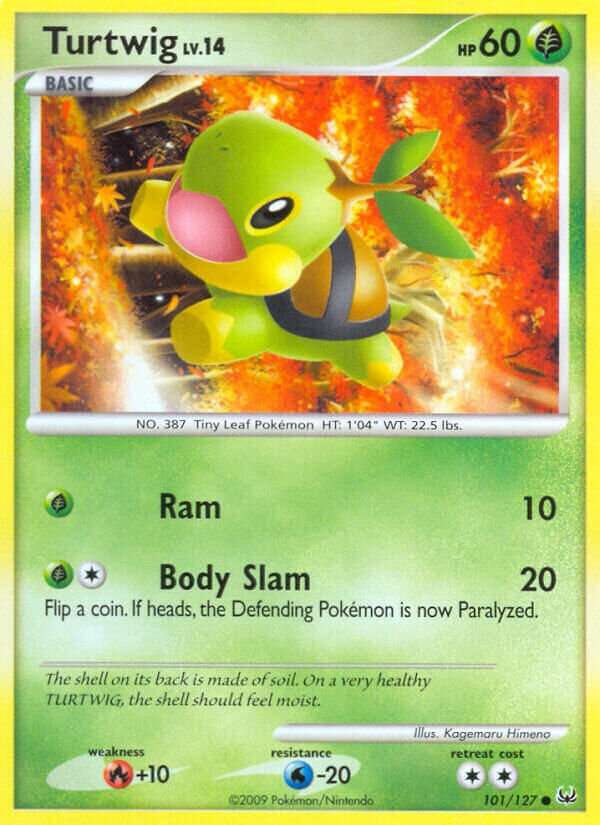 Turtwig 101/133 — Platinum (English Pokémon TCG card)