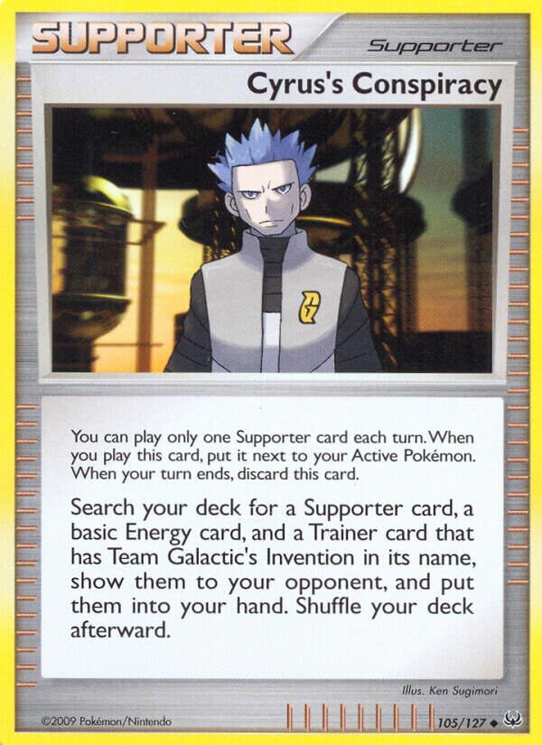Cyrus's Conspiracy 105/133 — Platinum (English Pokémon TCG card)