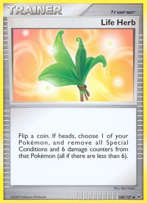 Life Herb 108/133 — Platinum (English Pokémon TCG card)