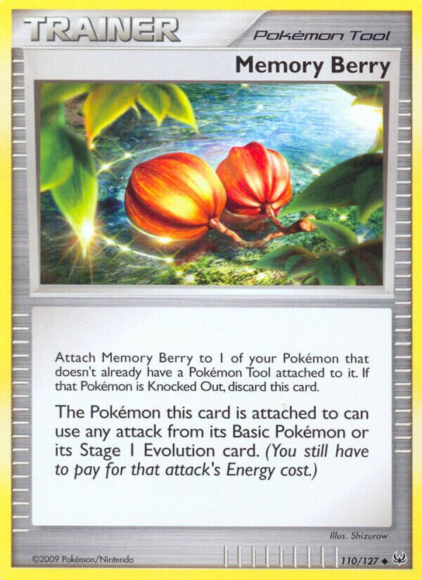 Memory Berry 110/133 — Platinum (English Pokémon TCG card)