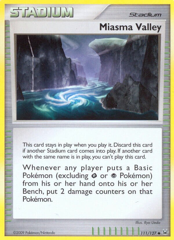 Miasma Valley 111/133 — Platinum (English Pokémon TCG card)