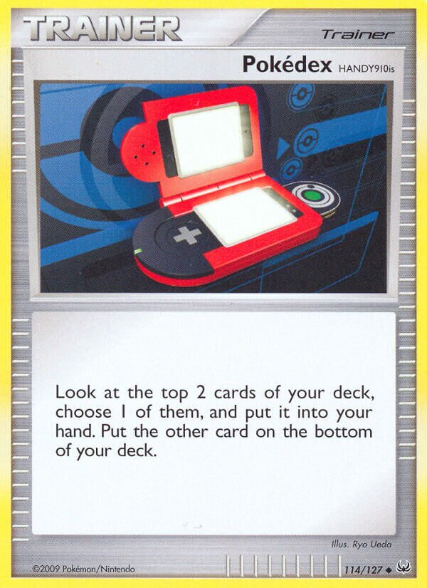 Pokédex HANDY910is 114/133 — Platinum (English Pokémon TCG card)