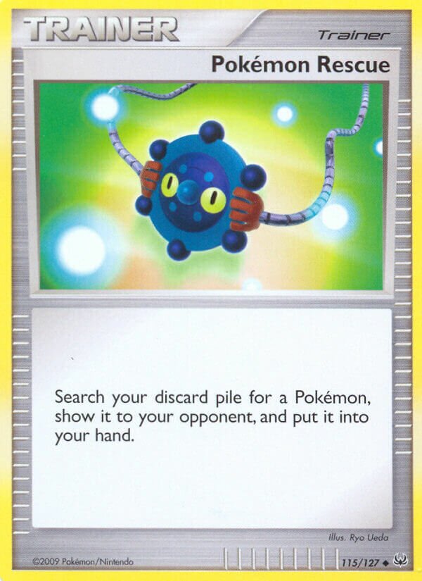 Pokémon Rescue 115/133 — Platinum (English Pokémon TCG card)