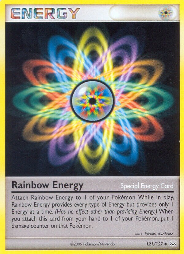 Rainbow Energy 121/133 — Platinum (English Pokémon TCG card)