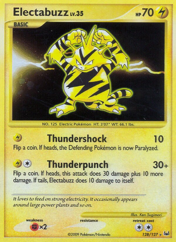 Electabuzz 128/133 — Platinum (English Pokémon TCG card)