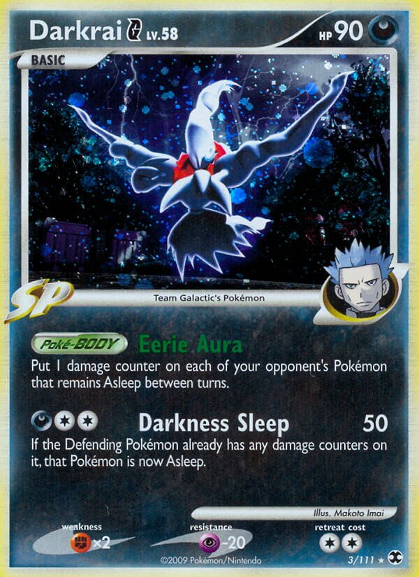 Darkrai G 003/119 — Rising Rivals (English Pokémon TCG card)