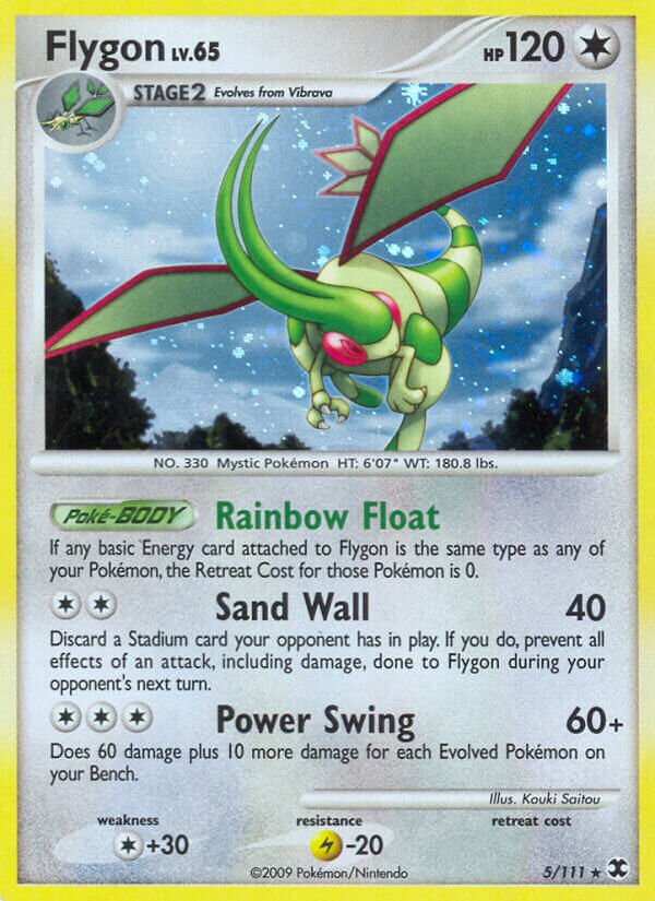 Flygon 005/119 — Rising Rivals (English Pokémon TCG card)