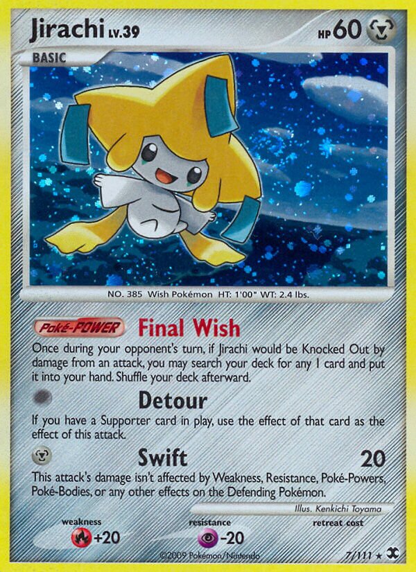 Jirachi 007/119 — Rising Rivals (English Pokémon TCG card)