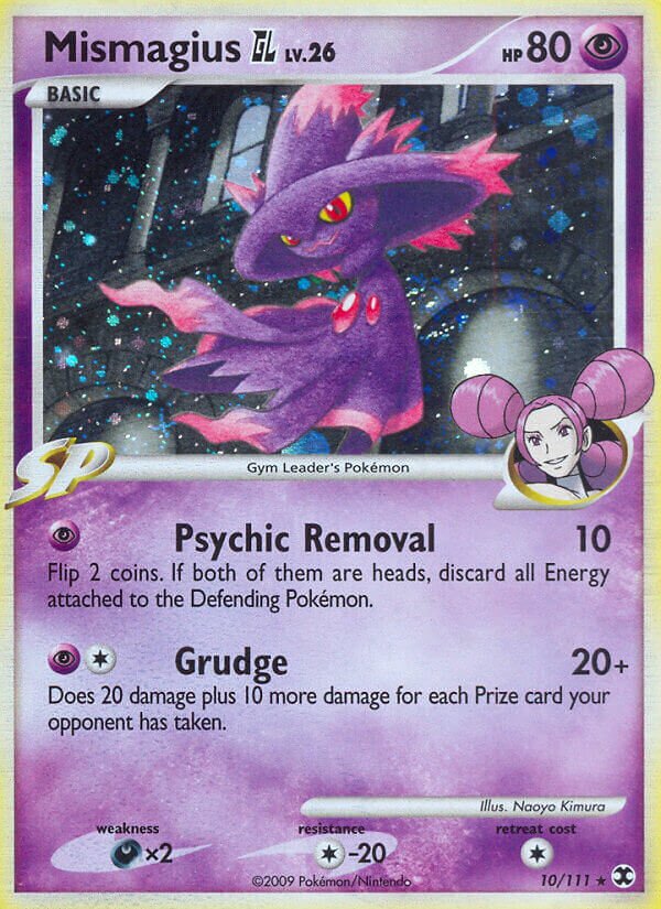 Mismagius GL 010/119 — Rising Rivals (English Pokémon TCG card)