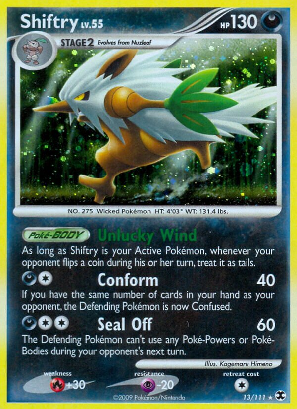 Shiftry 013/119 — Rising Rivals (English Pokémon TCG card)