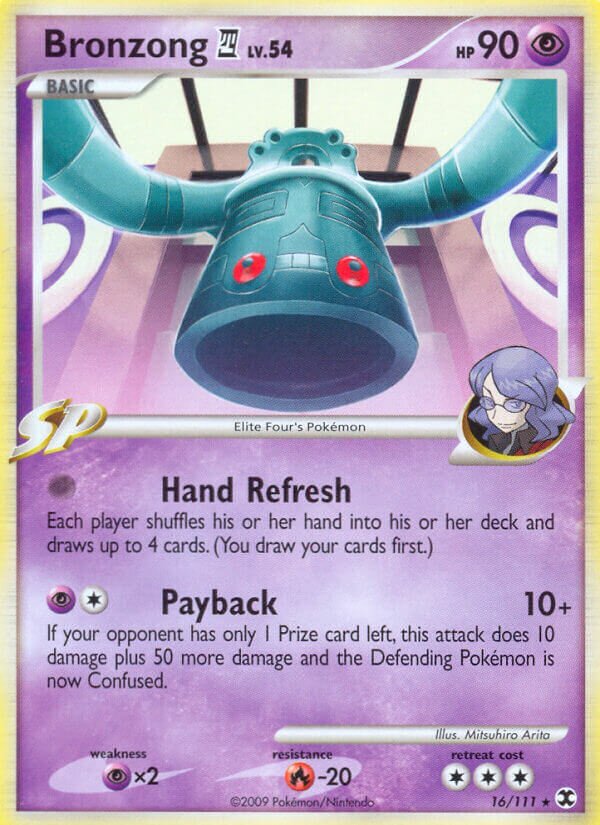 Bronzong E4 016/119 — Rising Rivals (English Pokémon TCG card)