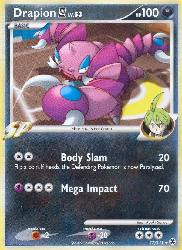 Drapion E4 017/119 — Rising Rivals (English Pokémon TCG card)