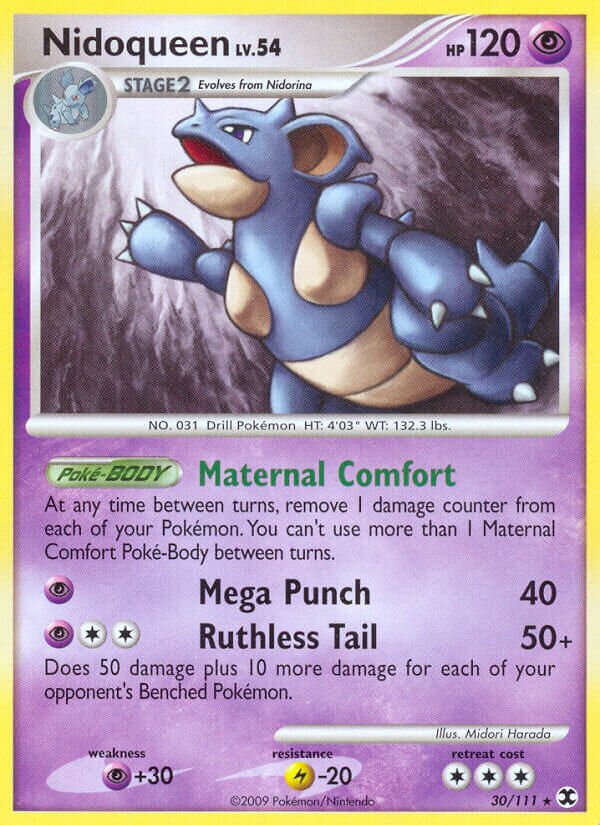 Nidoqueen 030/119 — Rising Rivals (English Pokémon TCG card)