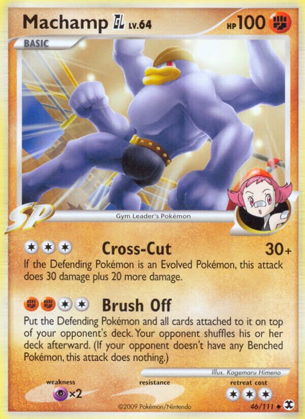Machamp GL 046/119 — Rising Rivals (English Pokémon TCG card)