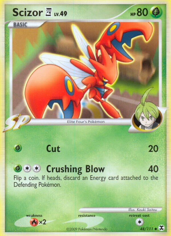 Scizor E4 048/119 — Rising Rivals (English Pokémon TCG card)