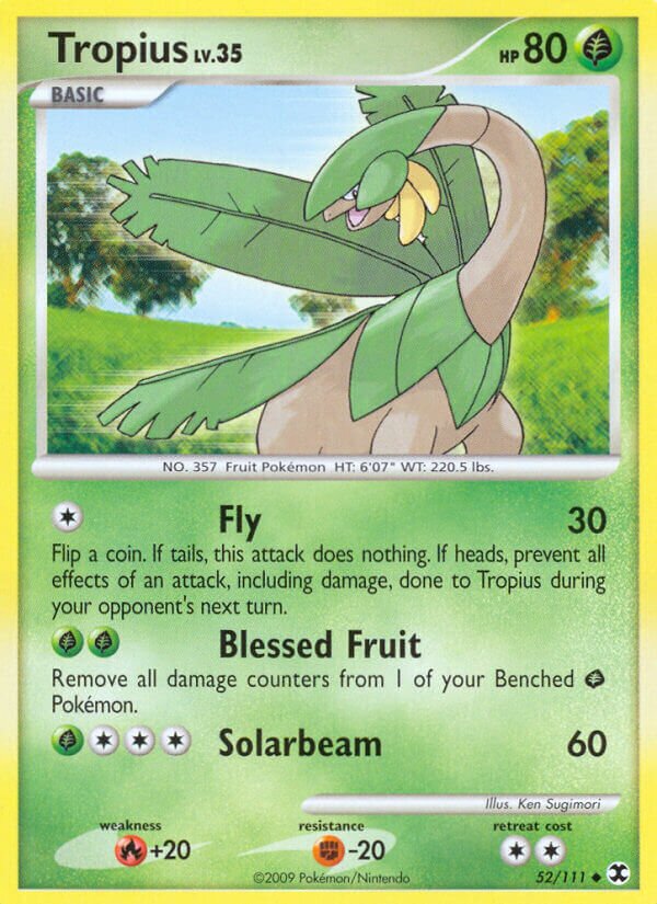 Tropius 052/119 — Rising Rivals (English Pokémon TCG card)