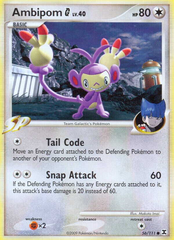 Ambipom G 056/119 — Rising Rivals (English Pokémon TCG card)