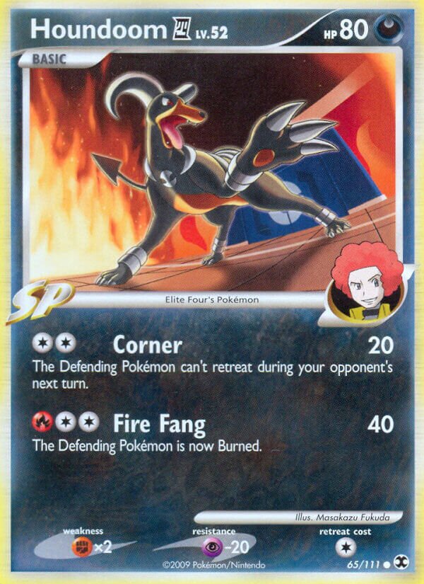 Houndoom E4 065/119 — Rising Rivals (English Pokémon TCG card)