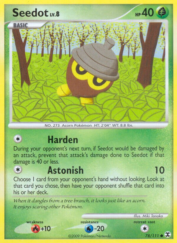 Seedot 078/119 — Rising Rivals (English Pokémon TCG card)
