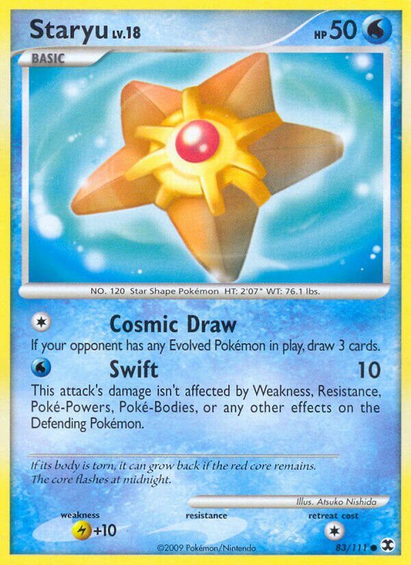 Staryu 083/119 — Rising Rivals (English Pokémon TCG card)