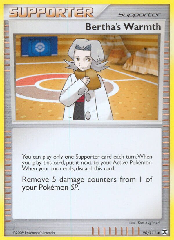 Bertha's Warmth 090/119 — Rising Rivals (English Pokémon TCG card)
