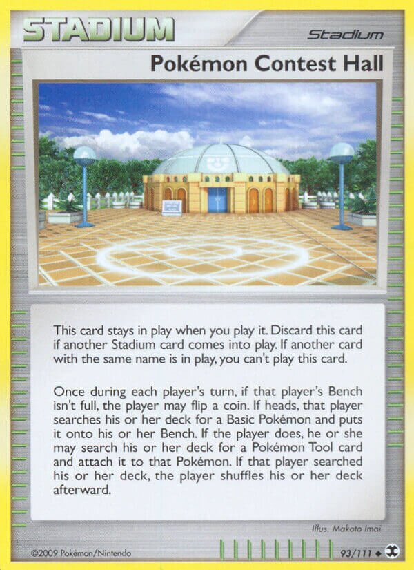 Pokémon Contest Hall 093/119 — Rising Rivals (English Pokémon TCG card)