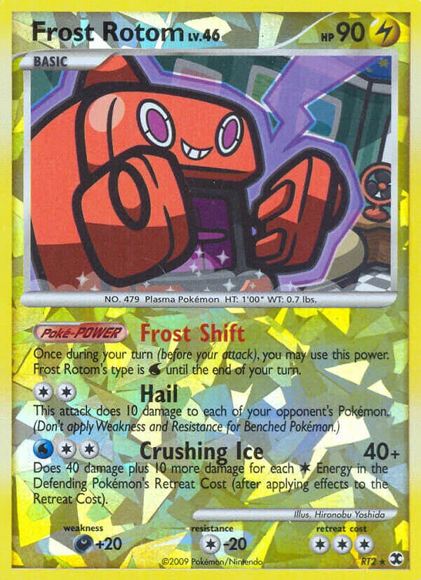 Frost Rotom RT2 — Rising Rivals (English Pokémon TCG card)
