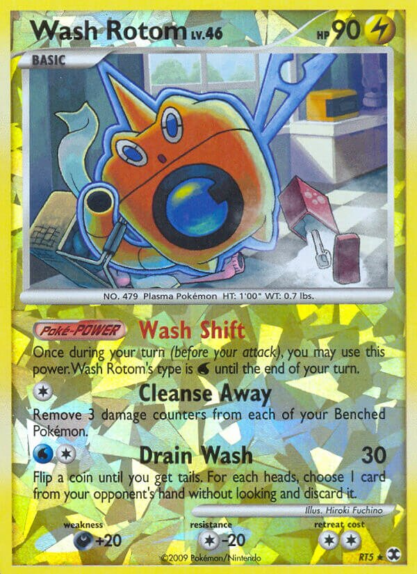 Wash Rotom RT5 — Rising Rivals (English Pokémon TCG card)