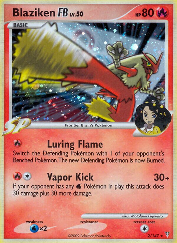 Blaziken FB 002/153 — Supreme Victors (English Pokémon TCG card)