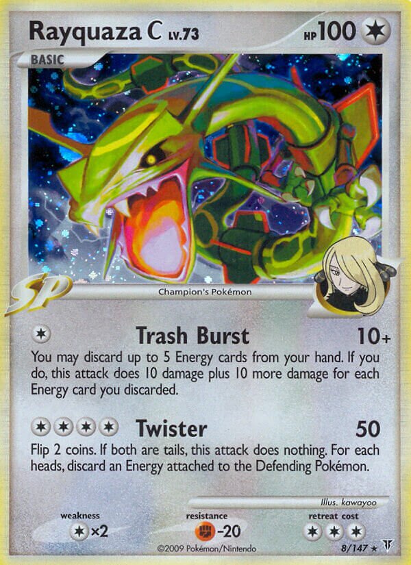 Rayquaza C 008/153 — Supreme Victors (English Pokémon TCG card)