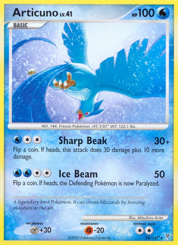 Articuno 016/153 — Supreme Victors (English Pokémon TCG card)