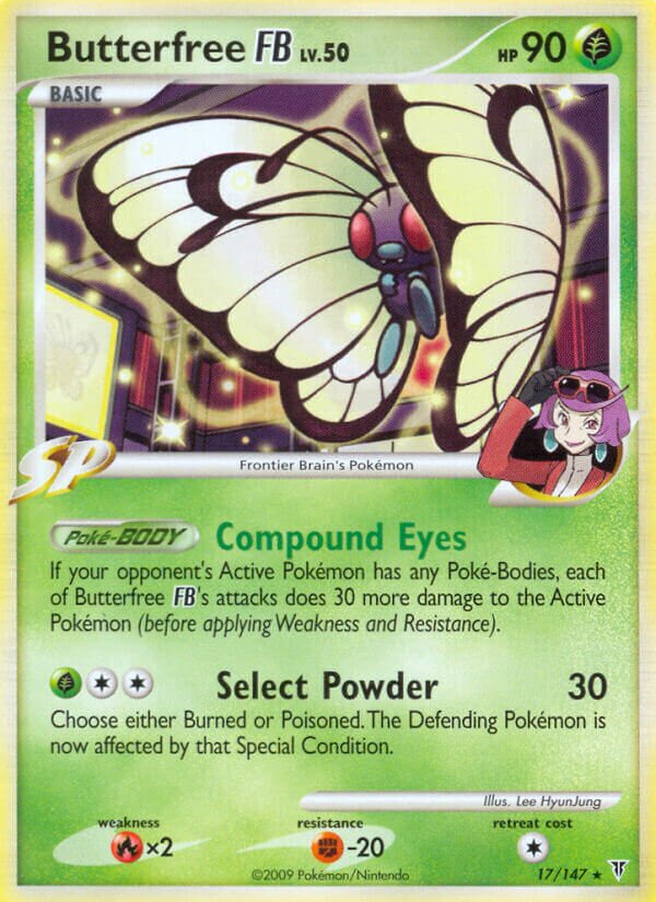 Butterfree FB 017/153 — Supreme Victors (English Pokémon TCG card)