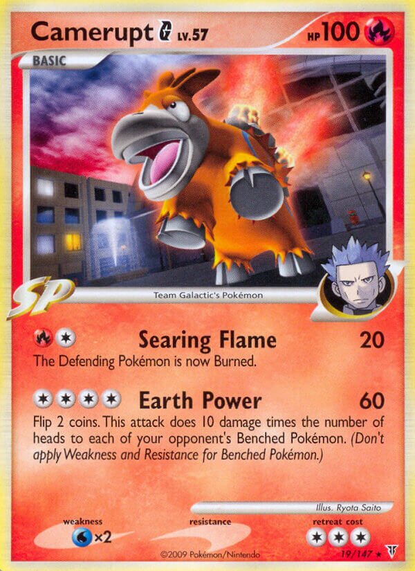 Camerupt G 019/153 — Supreme Victors (English Pokémon TCG card)