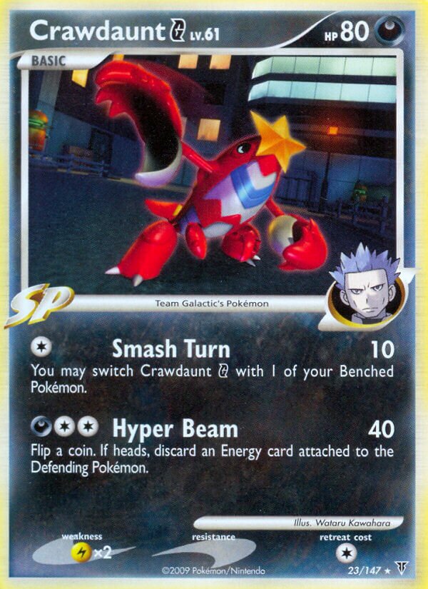 Crawdaunt G 023/153 — Supreme Victors (English Pokémon TCG card)