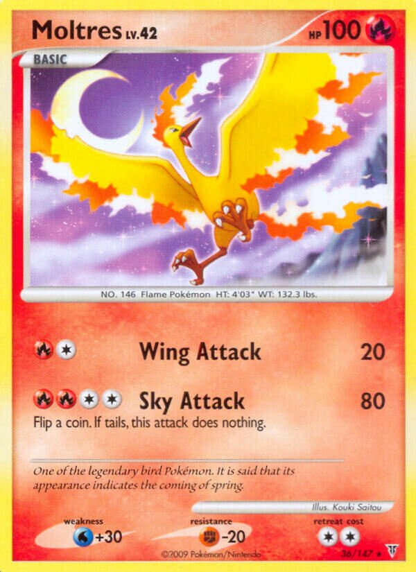 Moltres 036/153 — Supreme Victors (English Pokémon TCG card)